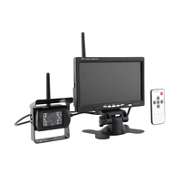 Hesida, cámara de marcha atrás para vehículo, cámara de visión trasera inalámbrica de 7 pulgadas, Monitor de coche para camión, RV, autobús, imagen inversa