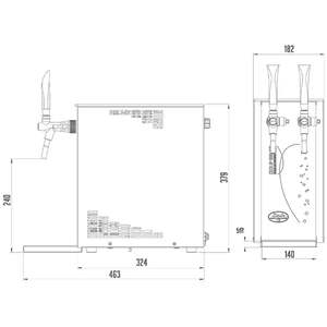 Dispenser portatile Pygmy 25/K Exclusive 2 Taps - Product Image 4
