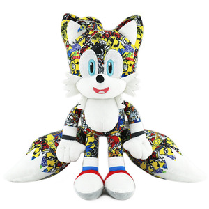 Peluche personnalisée <span class=keywords><strong>Sonic</strong></span>, Super <span class=keywords><strong>Shadow</strong></span>, Shatter, Tarsnak, figurine de dessin animé, jouet en peluche hérisson - Product Image 2