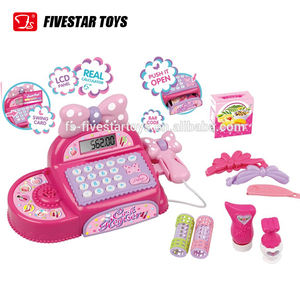 FiveStar Unisex Pretend Play Caja registradora y carrito de compras Plástico Preescolar Supermercado Juguetes para niños - Product Image 3