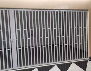 Nouvelle <span class=keywords><strong>Porte</strong></span> <span class=keywords><strong>Pliante</strong></span> Transparente 2026 pour Vitrine, Volet Roulant Coulissant en Aluminium, <span class=keywords><strong>Porte</strong></span> <span class=keywords><strong>Pliante</strong></span> Anti-poussière et Anti-vieillissement à Usage Commercial - Product Image 5