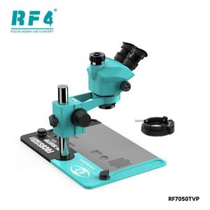 RF4 RF7050TVP 삼안 입체 현미경 휴대폰 수리용 7-50배 동시 줌 산업용 RF4 현미경 대형 베이스 포함 - Product Image 5