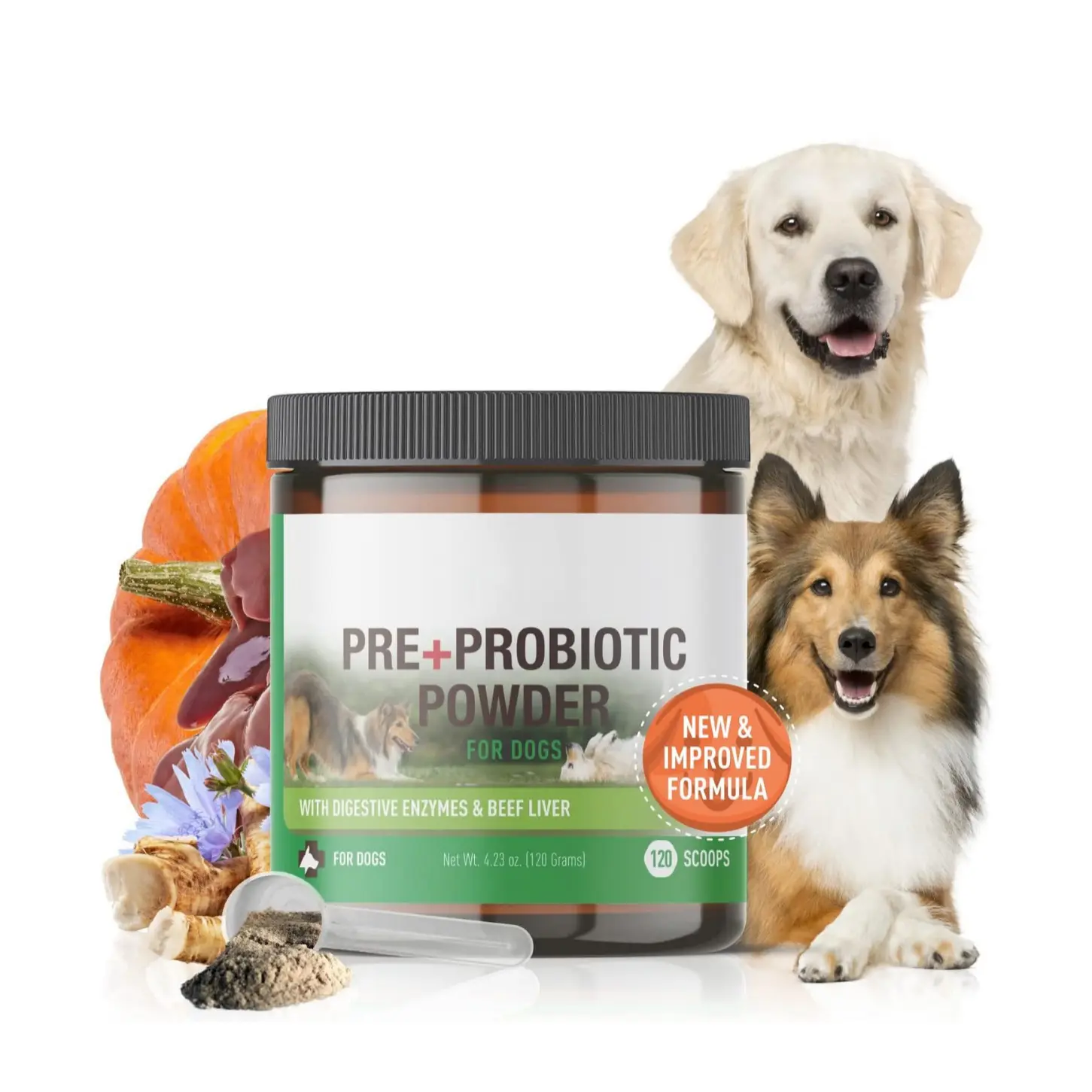 Groothandel Private Label Probioticum Poeder Spijsvertering Gezondheid Supplement Hond Probiotica Huisdier Supplementen Probiotica Voor Honden