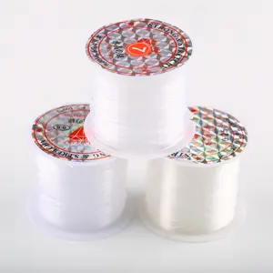 1 Roll Vis Lijn Draad Clear Non Stretch Nylon String Kralen Cord Draad Voor Sieraden Maken Supply Wire Cord Voor kraal Groothandel