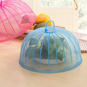 Colorful Round Food Covers Eco-Friendly PP <b>Material</b> Dust Proof Kitchen Use - Product Image 3