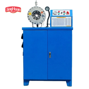 Engarzadora de Mangueras Hidráulicas de 1/4\"-2\" con Bomba, Lista para Enviar |   Máquina Multifuncional para Crimpar y Cortar - Product Image 1