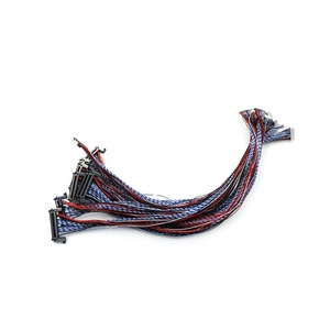 YZCONN Factory OEM 40-Pin LVDS Controller Board Customized Laptop TV Flexible LCD Converter Cable Wire Harnesses - Product Image 3