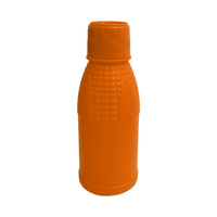 Bouteille vide mate de 500 ml en PEHD avec poignée latérale, vente en gros, logo personnalisé pour liquide de nettoyage et bouchon à vis