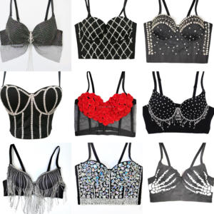 Crop top sans manches pour femmes, style Candy, pour l'été, camisoles pour femmes - Product Image 1
