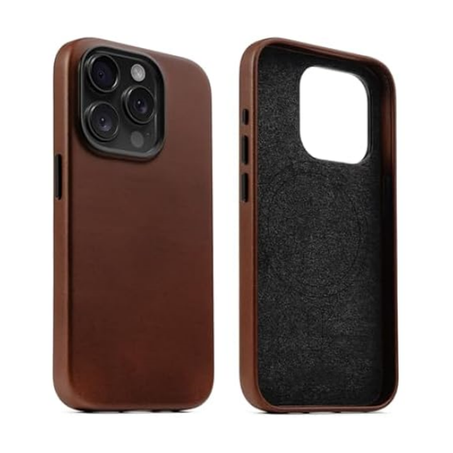 Wholesale High --end Luxury Phone Case for Alcantara Case IPhone15/15Plus/15Pro/15Pro Max Full Grain Leather Phone case