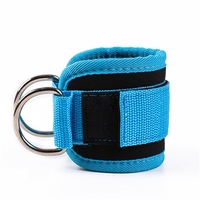 Câble Cheville Sangles Double D Anneau Cheville Poignets Pour Gym Workouts Fessiers Jambes Musculation Brace Soutien Sport Sécurité Abducteurs
