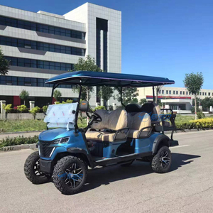 Nuevo Carro de Golf Eléctrico Personalizado de 6 Plazas, Fabricado en China, Color Azul, en Venta - Product Image 4