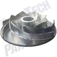 Turbine d'usinage CNC 5 axes 1.4418, pièce en acier inoxydable duplex d'usinage CNC, Services d'usinage de pièces de pompe CNC SS420 5 axes