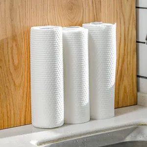 BCS PP Cellulose Super Cleaning Kitchen Paper Towel Cleaning Cloth Roll With Multi-fnction