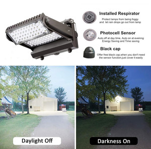 7 năm bảo hành hoàng hôn đến bình minh bên ngoài bức tường ánh sáng lịch thi đấu lên và xuống xoay 80W 100 120W 150W dẫn tường gói ánh sáng DLC ETL - Product Image 5