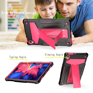 Coque de <span class=keywords><strong>protection</strong></span> en silicone Hybrid Armor pour <span class=keywords><strong>Lenovo</strong></span> Tab <span class=keywords><strong>M10</strong></span> <span class=keywords><strong>Plus</strong></span> 2nd Gen 10.3 pouces X606 <span class=keywords><strong>Housse</strong></span> de <span class=keywords><strong>tablette</strong></span> béquille conviviale pour enfants - Product Image 5