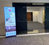 Écran LED Miroir Numérique Intelligent P2 P2.5 Pleine Couleur Étanche pour Affichage Extérieur – Cadre d'Affichage LED sur Pied pour Publicité en Vitrine