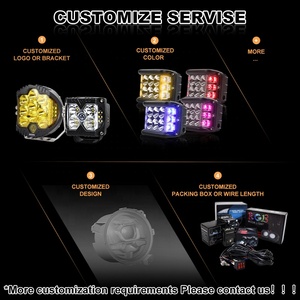 Ovovs khói LED phía trước blinkers nướng chỉ số con trỏ đậu xe ánh sáng LED bật đèn tín hiệu cho Jeep Wrangler JK jku - Product Image 6