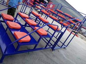 Attrezzatura da competizione per atletica leggera di alta qualità, marca HANGJIA, in acciaio ad alto tenore di carbonio, con tribuna per 12 persone. - Product Image 3