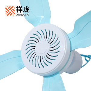Xanlong Mini Ceiling Fan 4 Blade Ac Motor Quiet Design For Dorm Room Household Use - Product Image 1