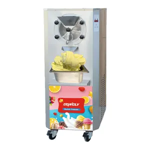 Melhor Qualidade de Grande Capacidade Em Aço Inoxidável Italiano Hard Ice Cream Máquina/Fabricante Com Economia de Energia