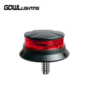 Led <strong>Flashing</strong> Yellow Warning Beacon Light Three <strong>Bolts</strong> Mounting Strobe Flash Lamp - Product Image 5