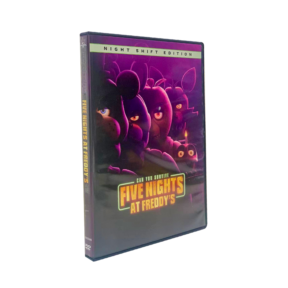 Five Nights at Freddy's DVD Movies - 1 Disc Factory Wholesale