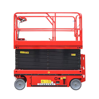 Plateforme élévatrice à ciseaux hydraulique automatique Uni-Silent de bonne qualité, type mobile GTJZ08
