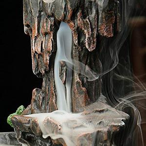 Ruscello di montagna Il Riflusso di Bruciatore di Incenso di Resina Di Incenso Cono Bruciatore di Supporto per La Decorazione Domestica - Product Image 6