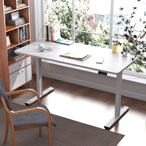 Moteur unique réglable économique 2 étapes jambes bureau électrique charge maximale 60kgs/133lbs pour la maison/bureau - Product Image 3