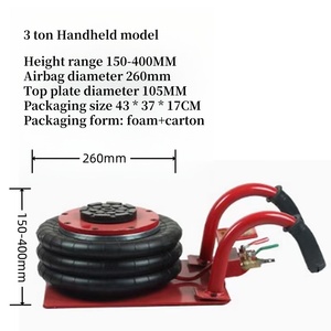 Cric pneumatique gonflable pour véhicule tout-terrain, réglable en hauteur, 3 tonnes, 5 tonnes, pour <span class=keywords><strong>garage</strong></span> automobile, cric manuel - Product Image 5