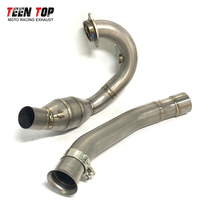 TEENTOP-Collecteur d'Échappement Moto 4 Temps pour <span class=keywords><strong>KTM</strong></span> <span class=keywords><strong>690</strong></span> SMC <span class=keywords><strong>R</strong></span>/<span class=keywords><strong>690</strong></span> Enduro <span class=keywords><strong>R</strong></span> Titanium Supermoto Pipe <span class=keywords><strong>2019</strong></span>-2024 - Product Image 2
