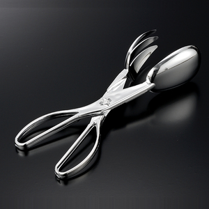 Best-seller DIJOEY T75-S, fourchette, <span class=keywords><strong>cuillère</strong></span> et pince jetables écologiques <span class=keywords><strong>en</strong></span> <span class=keywords><strong>plastique</strong></span> PS argenté pour mariage, pour servir les aliments - Product Image 1