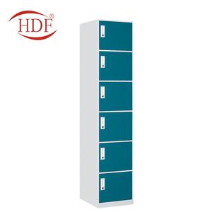 Armario Metálico de Acero de Diseño Personalizado con 6 Puertas para Gimnasio, Armario Comercial de Acero para Almacenamiento de Ropa - Product Image 2