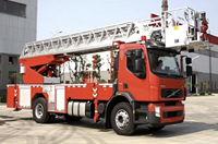 Camion de pompiers à échelle aérienne haute performance YT32M1 adapté à la lutte contre les incendies urbains et aux opérations de sauvetage d'urgence