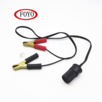 Câble de batterie Foyo 12V 50A avec pinces de fixation, accessoires de quincaillerie marine pour bateaux Fujian