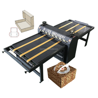 Machine de découpe et de rainurage manuelle à lit plat MQJ-1200 de haute qualité pour petits cartons, boîtes en carton, gobelets en papier et puzzles
