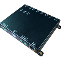 Puerto multicanal de largo alcance para exteriores, UHF RFID, puerta de almacén, sistema de gestión de control de inventario, lector de escáner de antena y etiqueta