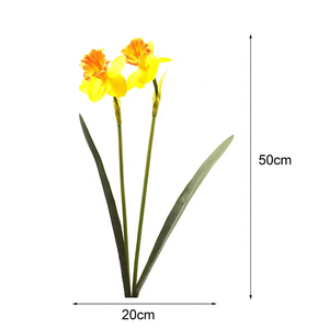 Oh Nghệ Thuật Bán Buôn Nhân Tạo Trắng Hoa thuỷ tiên vàng Nhân Tạo Hoa Cho Nhà Bên Phòng Trang Trí - Product Image 4