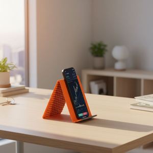 Wholesale Custom Silicone Phone Holder Foldable Universal Mobile Stand <b>Flexible</b> Portable Desktop Bracket for iPhone Samsung OEM - Product Image 1