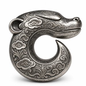 Travertin métallique sculpté à <span class=keywords><strong>la</strong></span> main, motif <span class=keywords><strong>singe</strong></span> du zodiaque, représentant <span class=keywords><strong>la</strong></span> <span class=keywords><strong>sagesse</strong></span> et l'opportunité, Patrimoine culturel immatériel - Product Image 1
