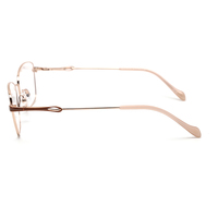 La última primavera bisagra de titanio flexible gafas marcos para las niñas