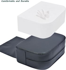 2024 superventas cojín de silla de peluquero de altura añadida para salón de corte de pelo de niños cojín de estilo de asiento elevador - Product Image 3