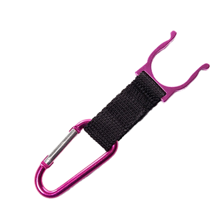 Wholesale Aluminum Alloy Carabiner Hook in Stock <b>Spring</b> Water Bottle <b>Clip</b> for Outdoor Camping & Hiking Promotion Gift - Product Image 1
