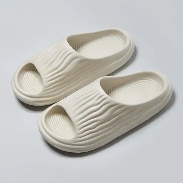 Sandal wanita anti-selip, sandal mode baru musim panas rumah kamar mandi sandal pasangan dalam ruangan sol lembut Eva