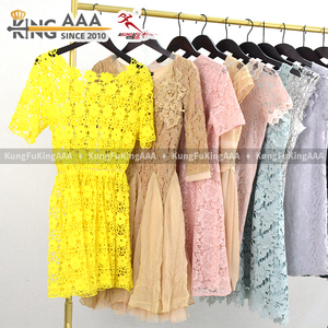 Robes Courtes en Coton Vintage pour Femmes KingAAA, Couleurs Assorties, Vêtements d'Occasion en Gros, Robes de Plage d'Été en Gros - Product Image 3
