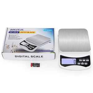 Changxie 1Kg Để 10Kg 0.1G Gram Độ Chính Xác Trọng Lượng Mảnh Đếm Điện Tử Kỹ Thuật Số Quy Mô Nhà Bếp Với 7 Đơn Vị Và Chức Năng Phím - Product Image 6