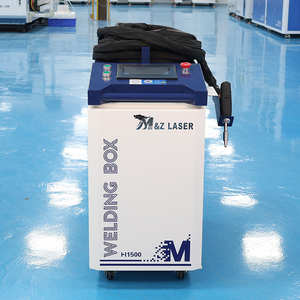 Thương Hiệu Tốt Nhất 4-Trong-1 Xách Tay Cầm Tay 1500W Nguồn Laser Máy Hàn Sợi Laser Cho Kim Loại Nhôm & Thép Không Gỉ Hàn - Product Image 2
