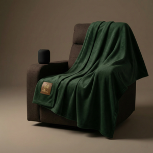 Luxury Flannel <b>Blanket</b> Sets for Hotels Bulk Wholesale Custom Embroidered Logo Heavyweight Warm <b>Bed</b> Cover <b>Blanket</b> for Guest Rooms - Product Image 1