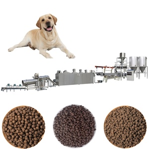Small 100kg/h Dog Food Extrusion Line CE Certified Commercial Dog Food <b>Processing</b> <b>Machine</b> Pet Food Equipment - Product Image 3